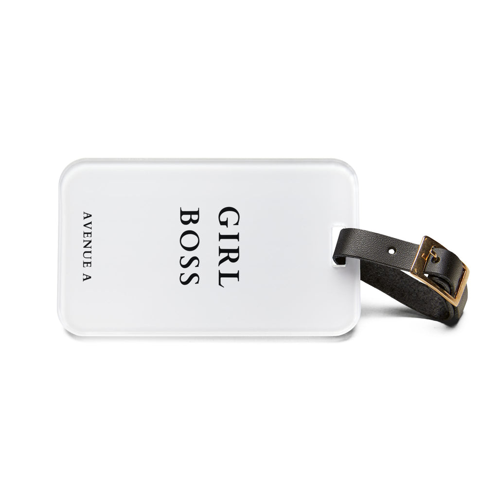 "Girl Boss" Luggage Tag
