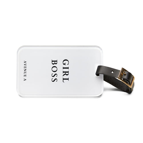 "Girl Boss" Luggage Tag