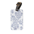 Blooming Blue Luggage Tag