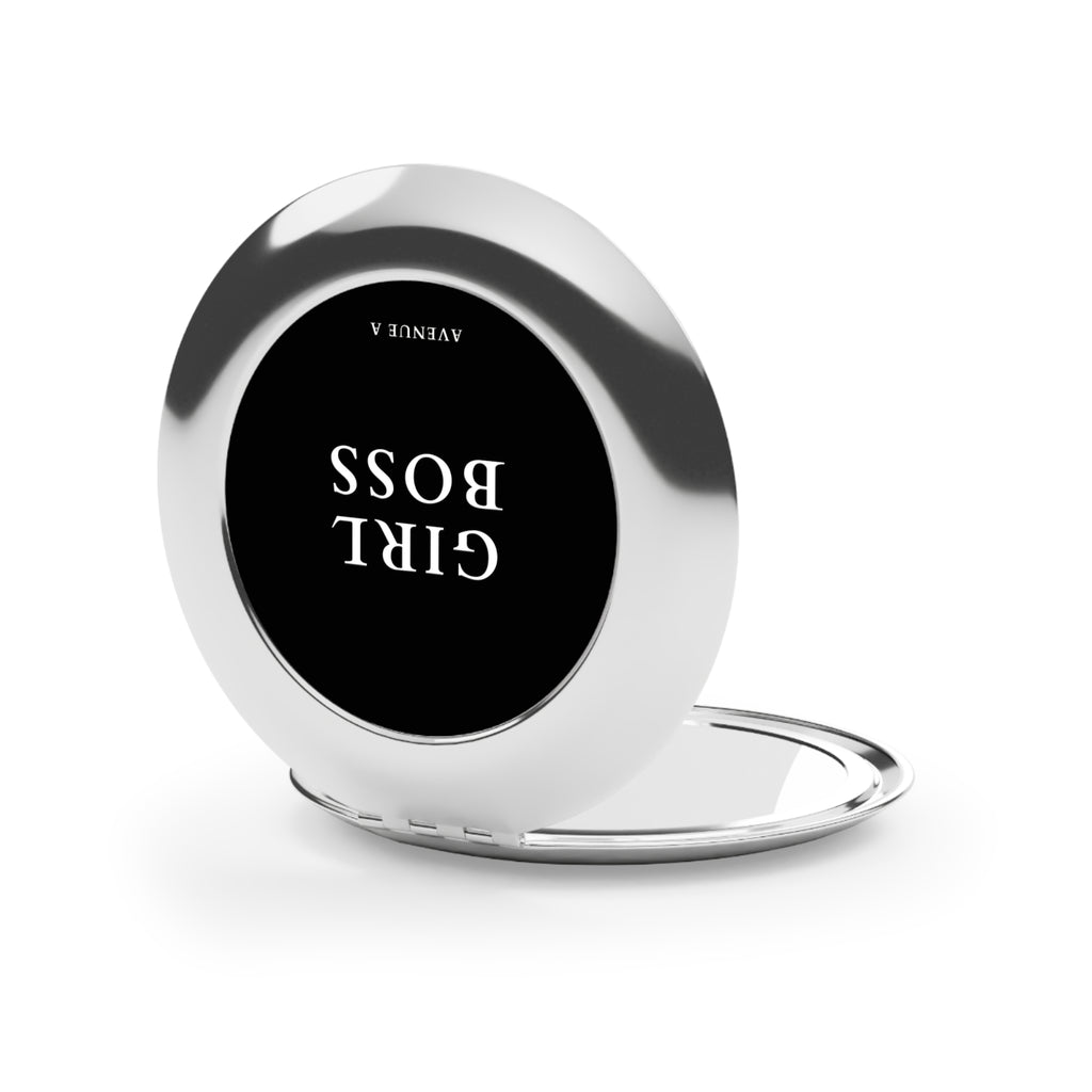 Girl Boss Compact Travel Mirror