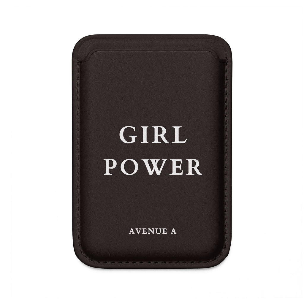 GIRL POWER Vegan MagSafe Wallet