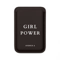 GIRL POWER Vegan MagSafe Wallet
