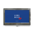 Blue ”Girl Boss” Business Card Holder