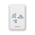 Blue Birds MagSafe Vegan Wallet