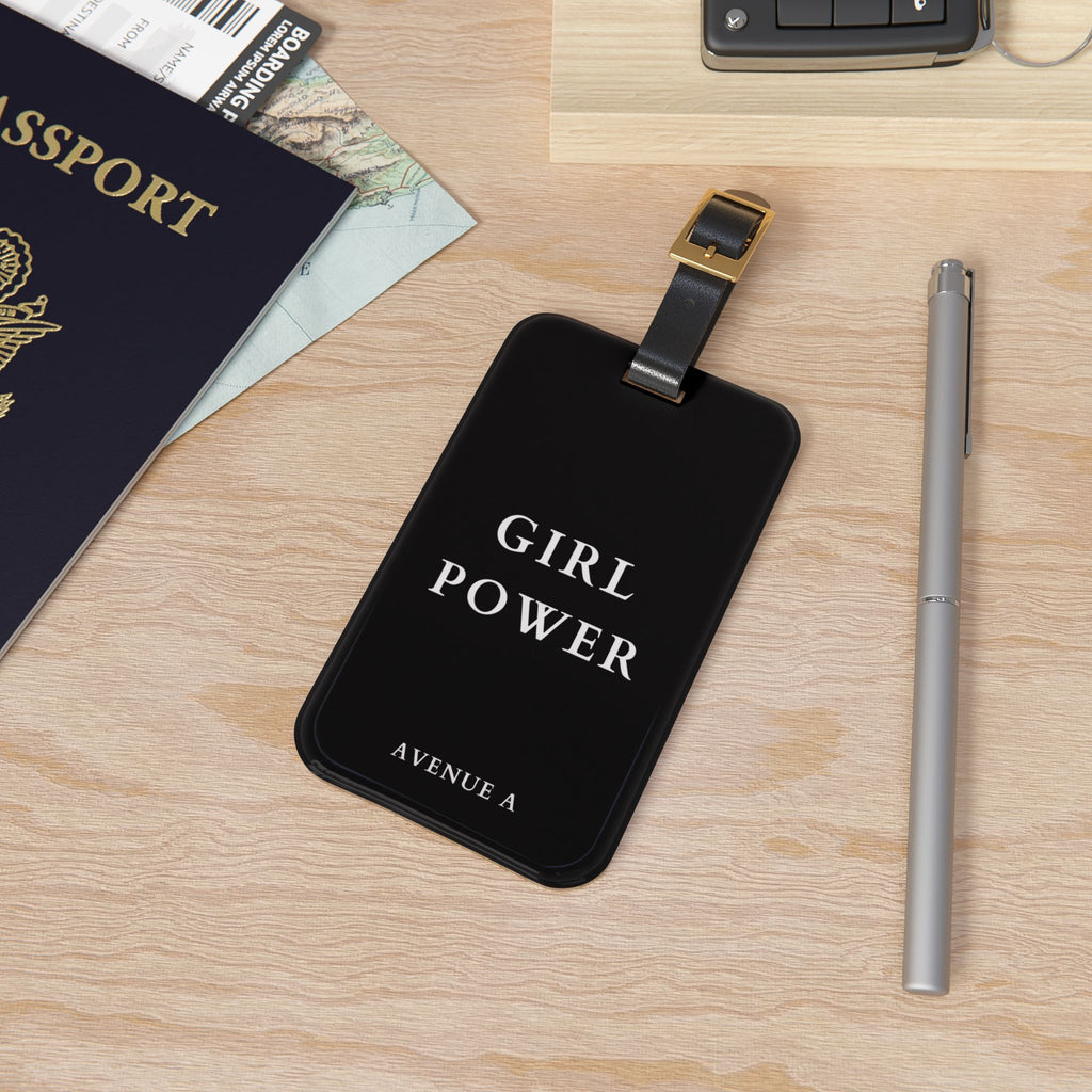 "Girl Power" Luggage Tag