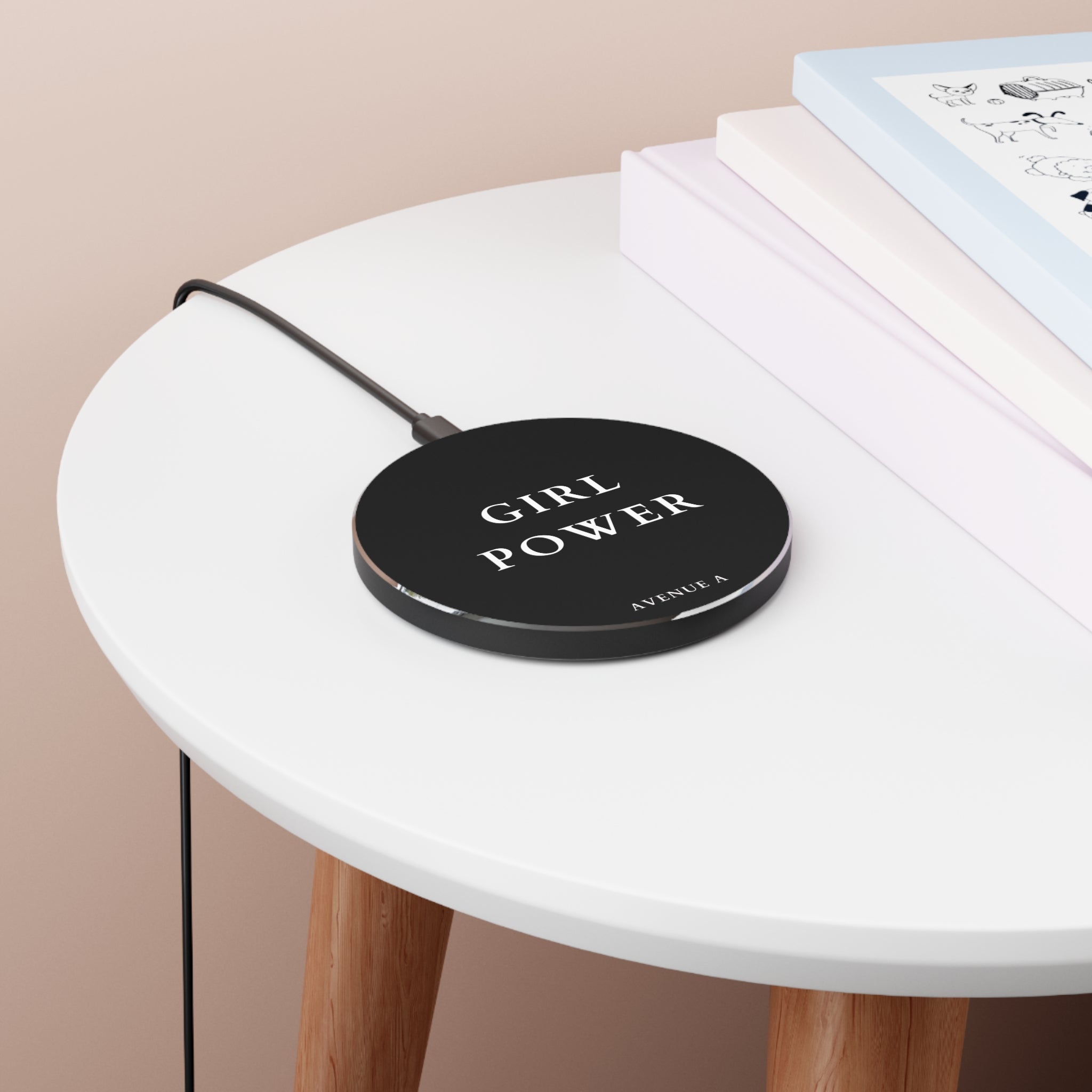 "Girl Power" Wireless Charger