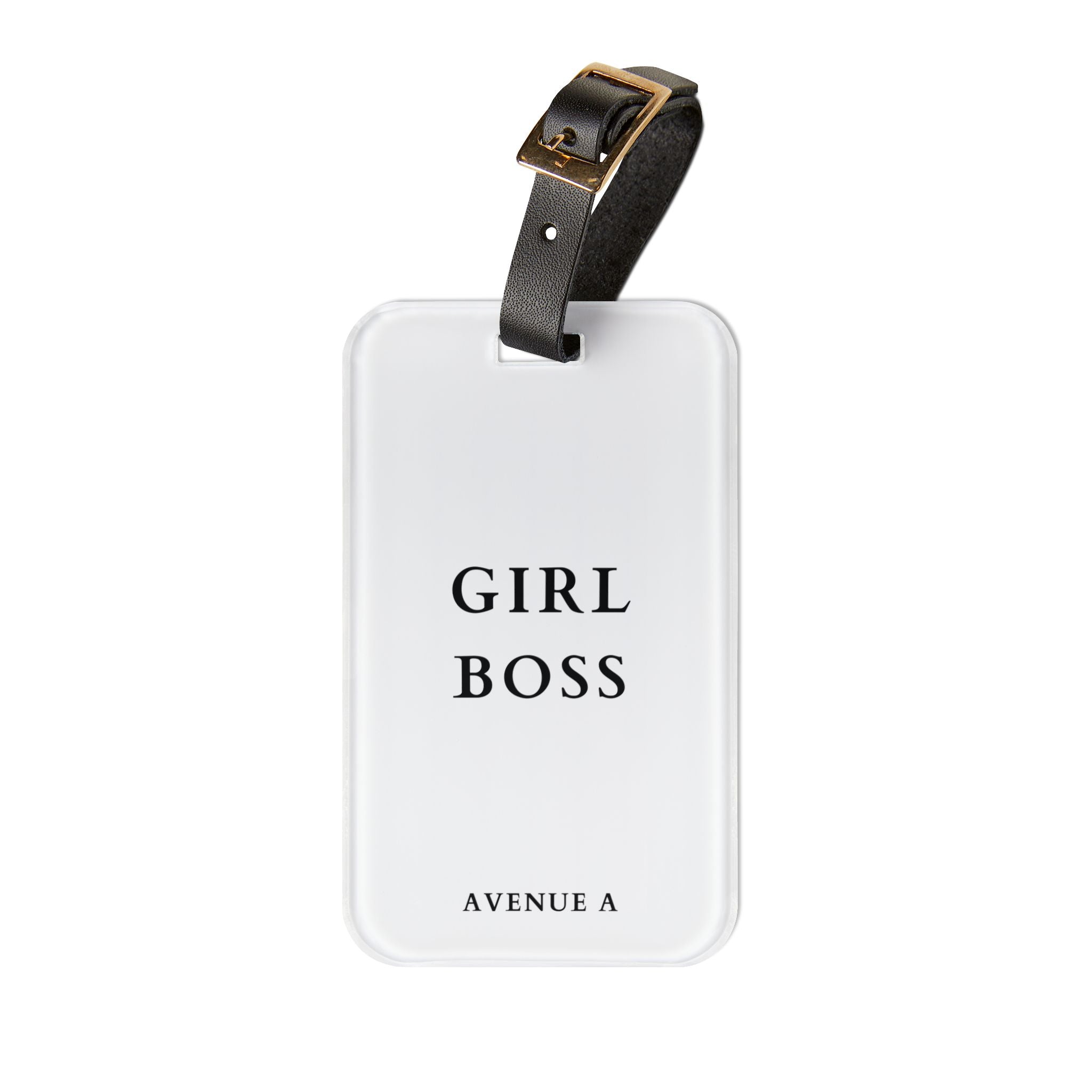 "Girl Boss" Luggage Tag