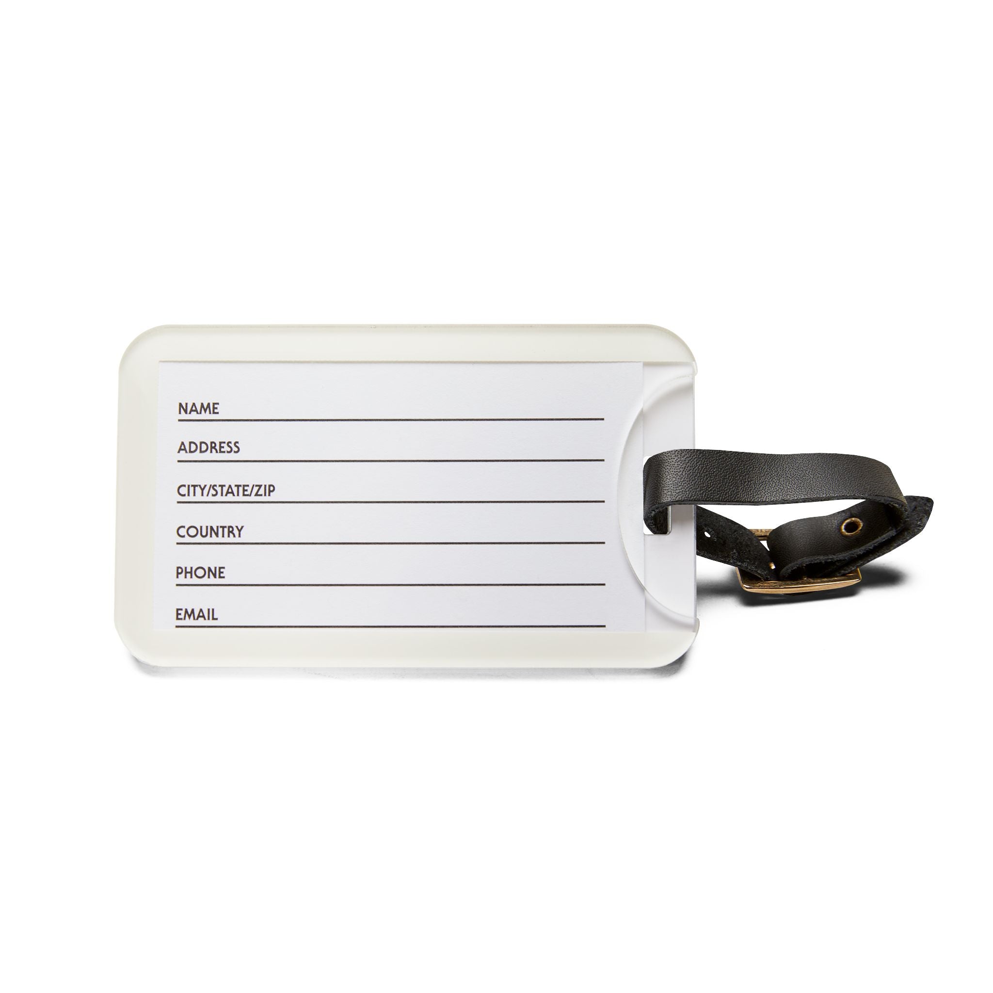 Red "Girl Boss" Luggage Tag