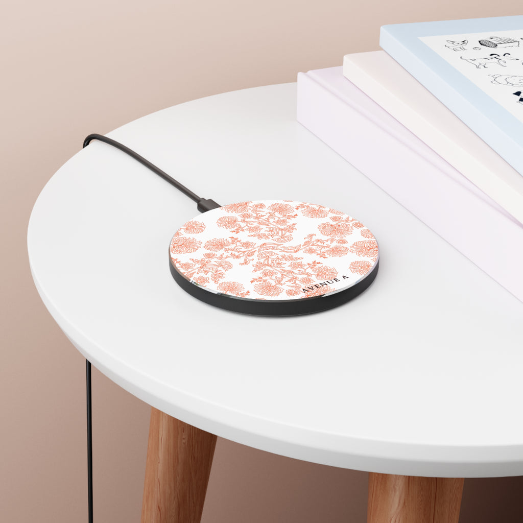 Blooming Red Wireless Charger