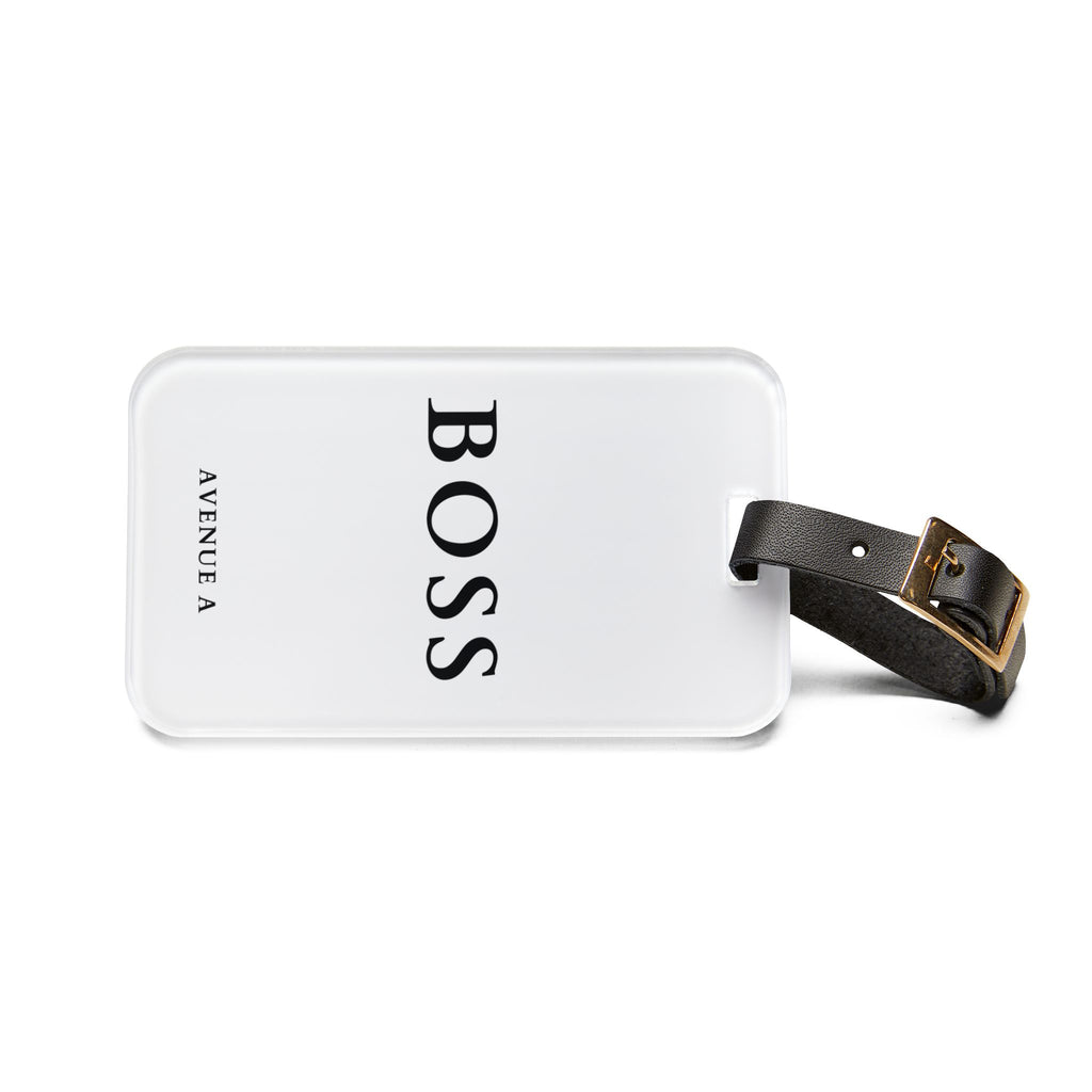 BOSS Luggage Tag