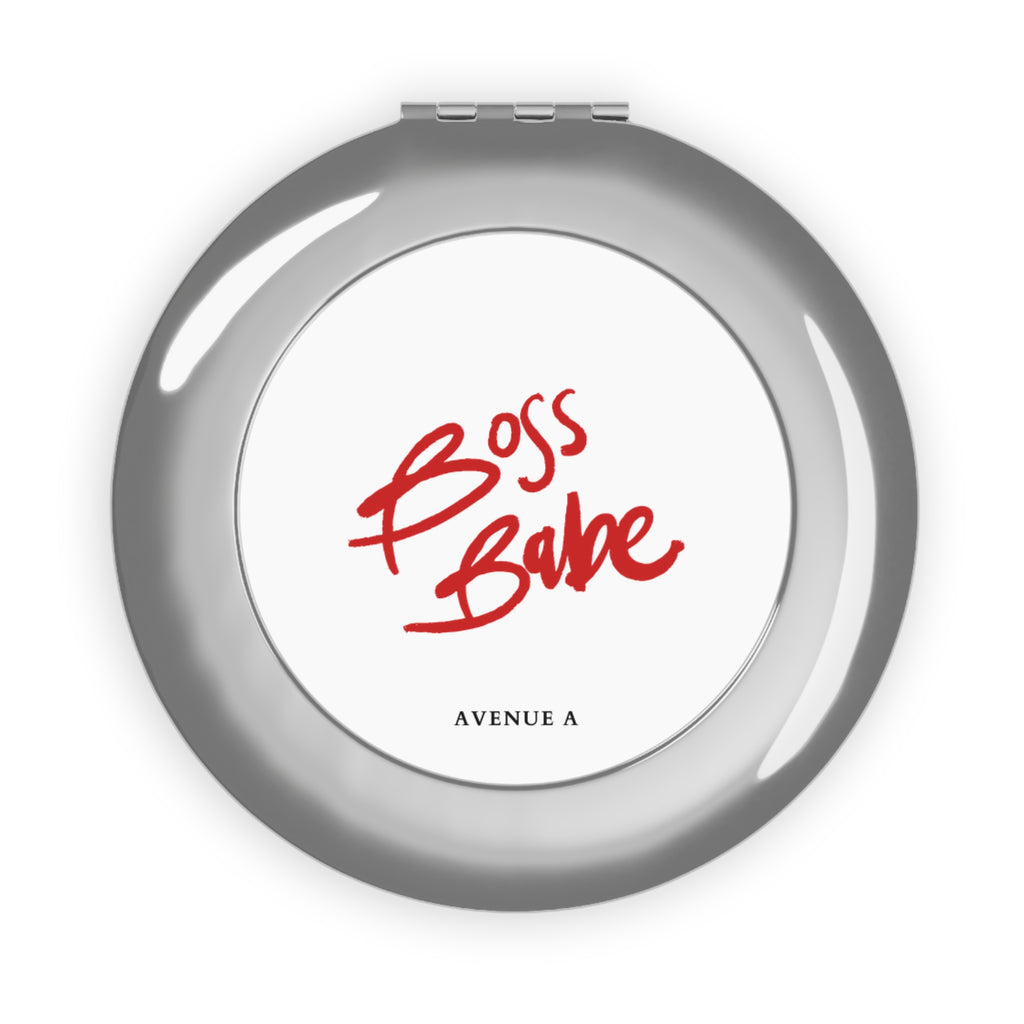 "Boss Babe" Compact Travel Mirror