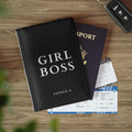"Girl Boss" Passport Cover