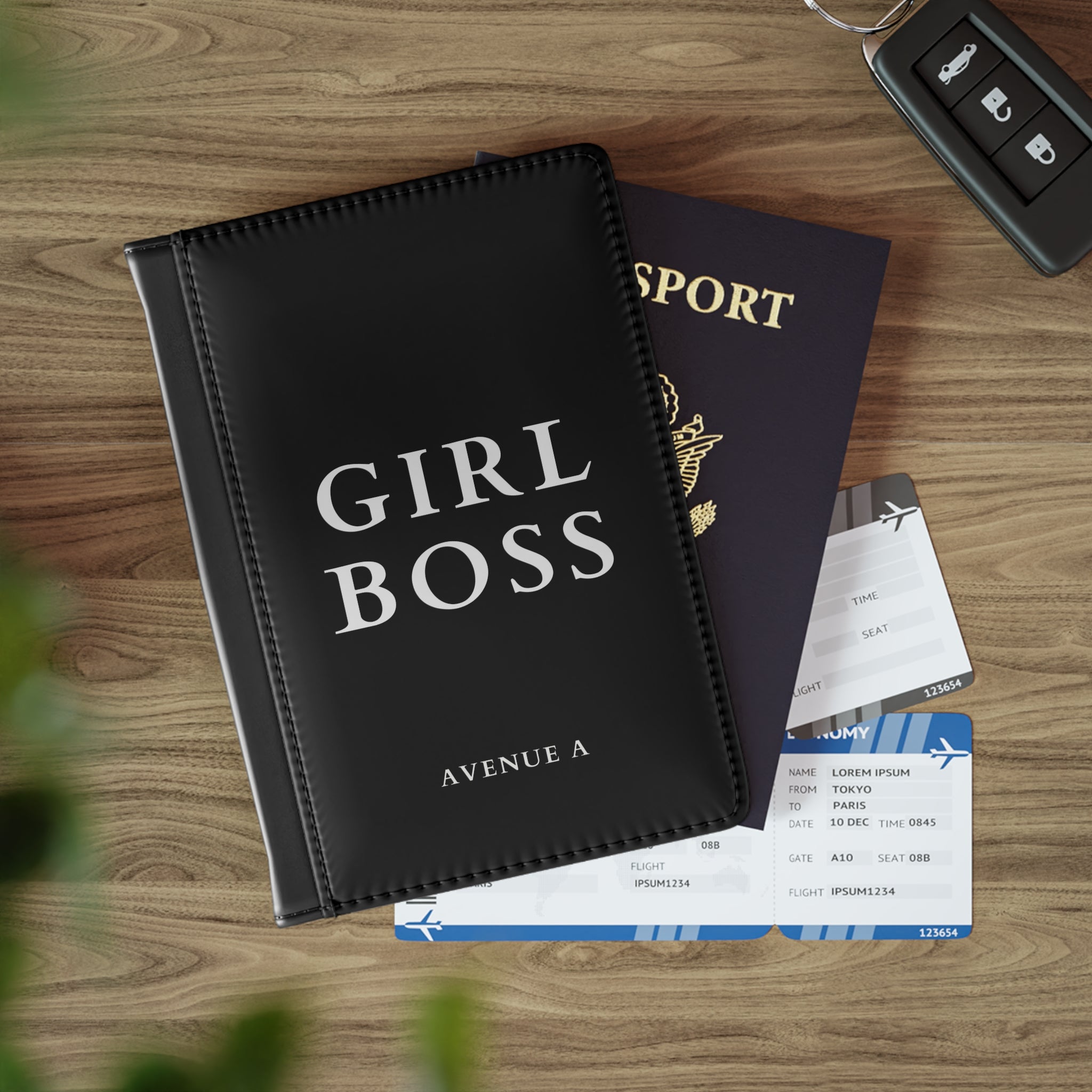 "Girl Boss" Passport Cover