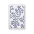 Blooming Blue Vegan MagSafe Wallet