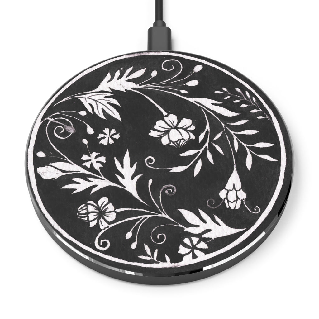 Blooming Black Wireless Charger