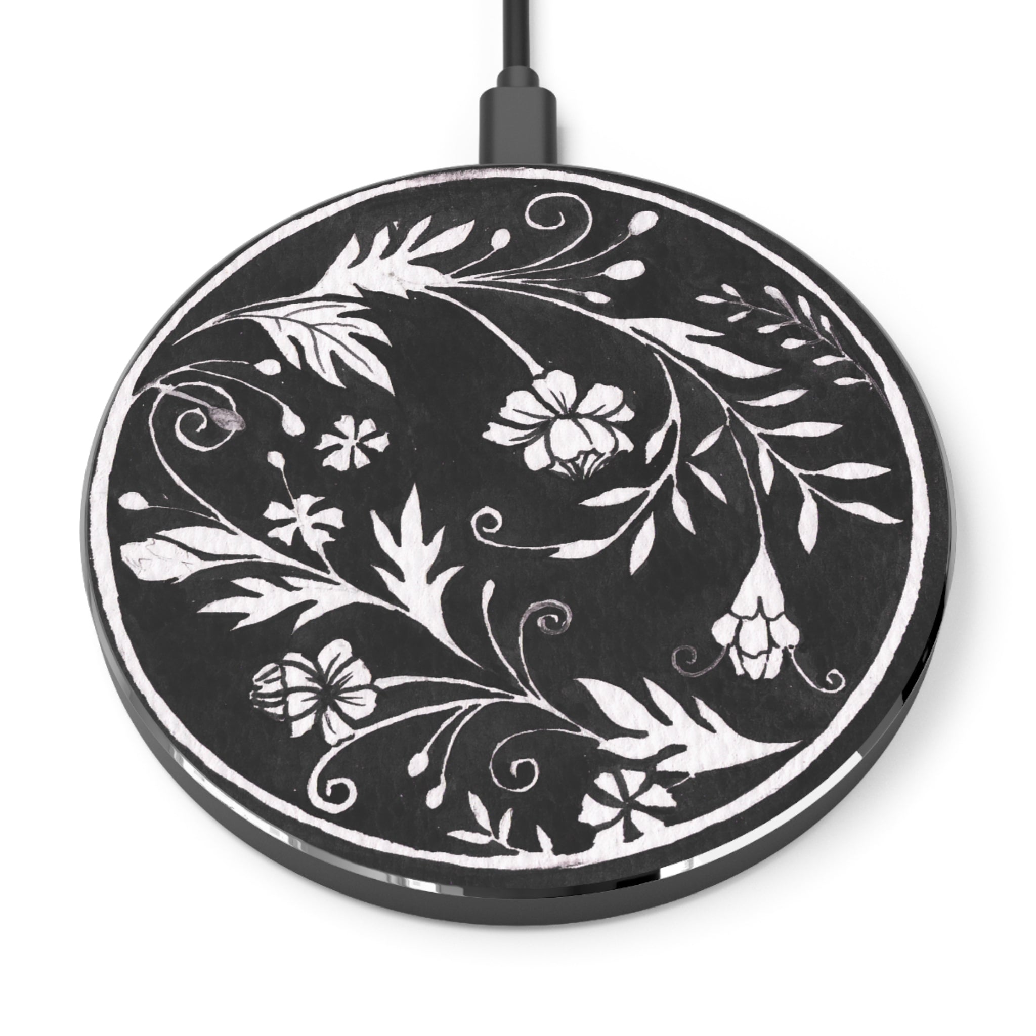 Blooming Black Wireless Charger