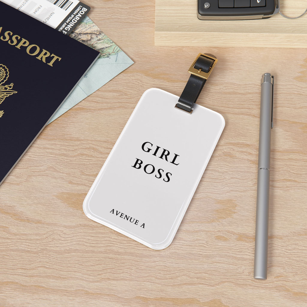 "Girl Boss" Luggage Tag
