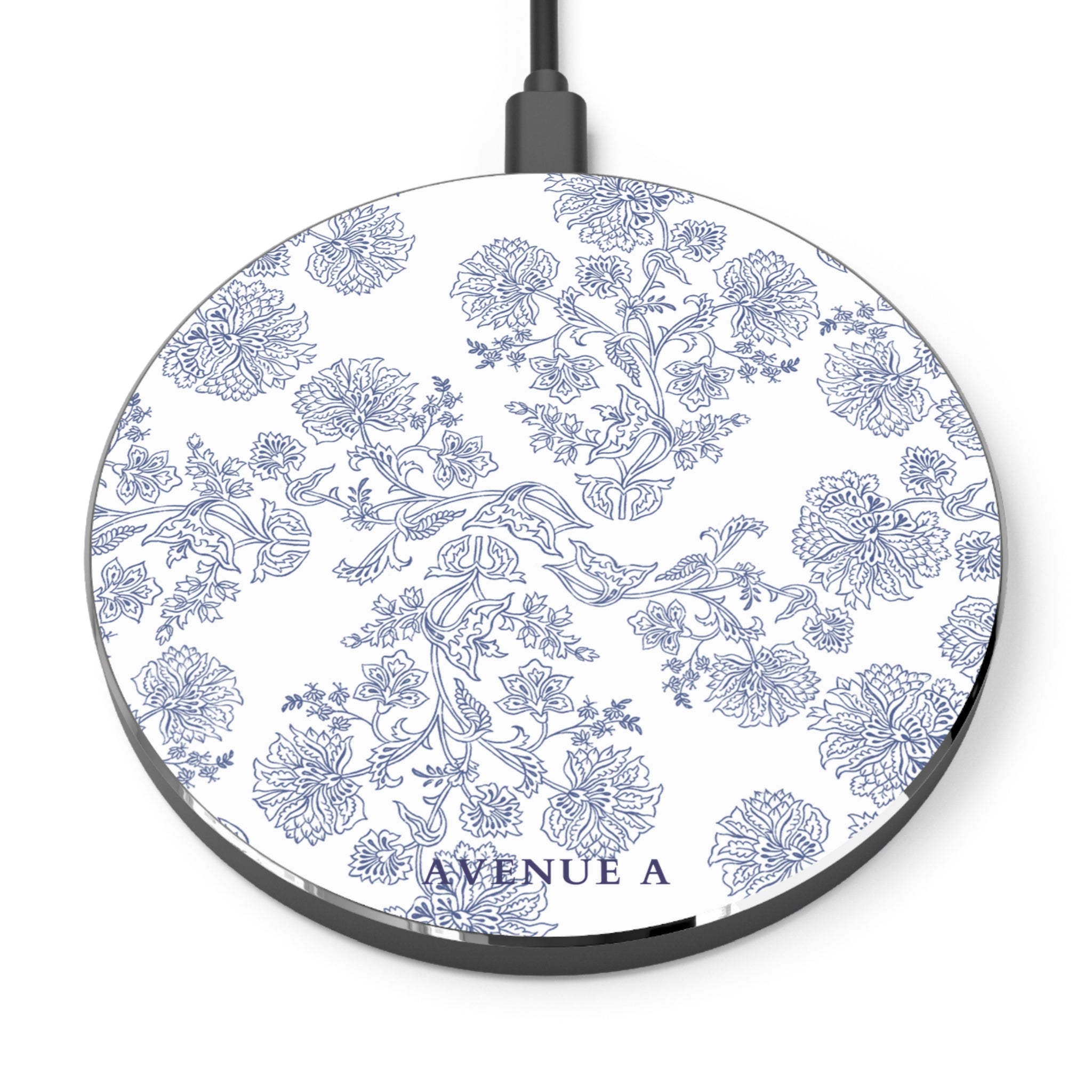 Blooming Blue Wireless Charger