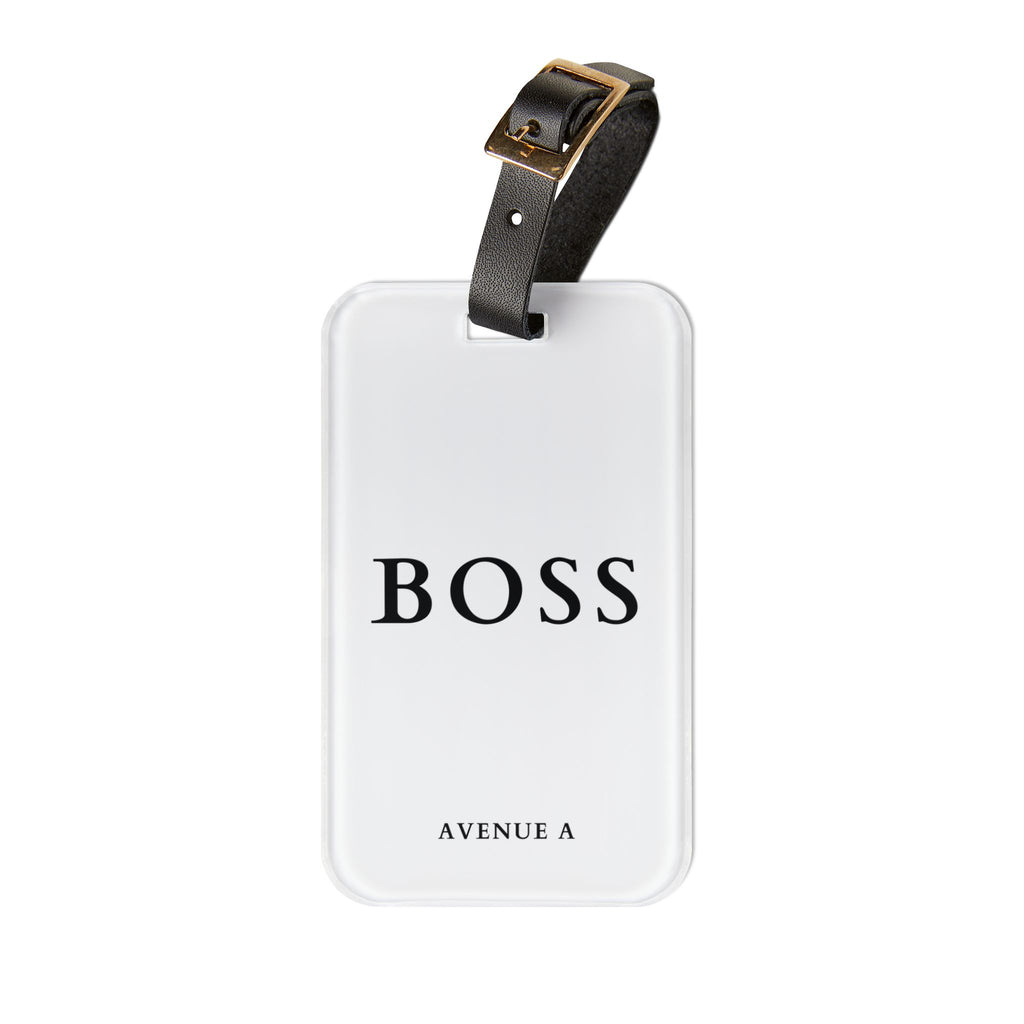 BOSS Luggage Tag