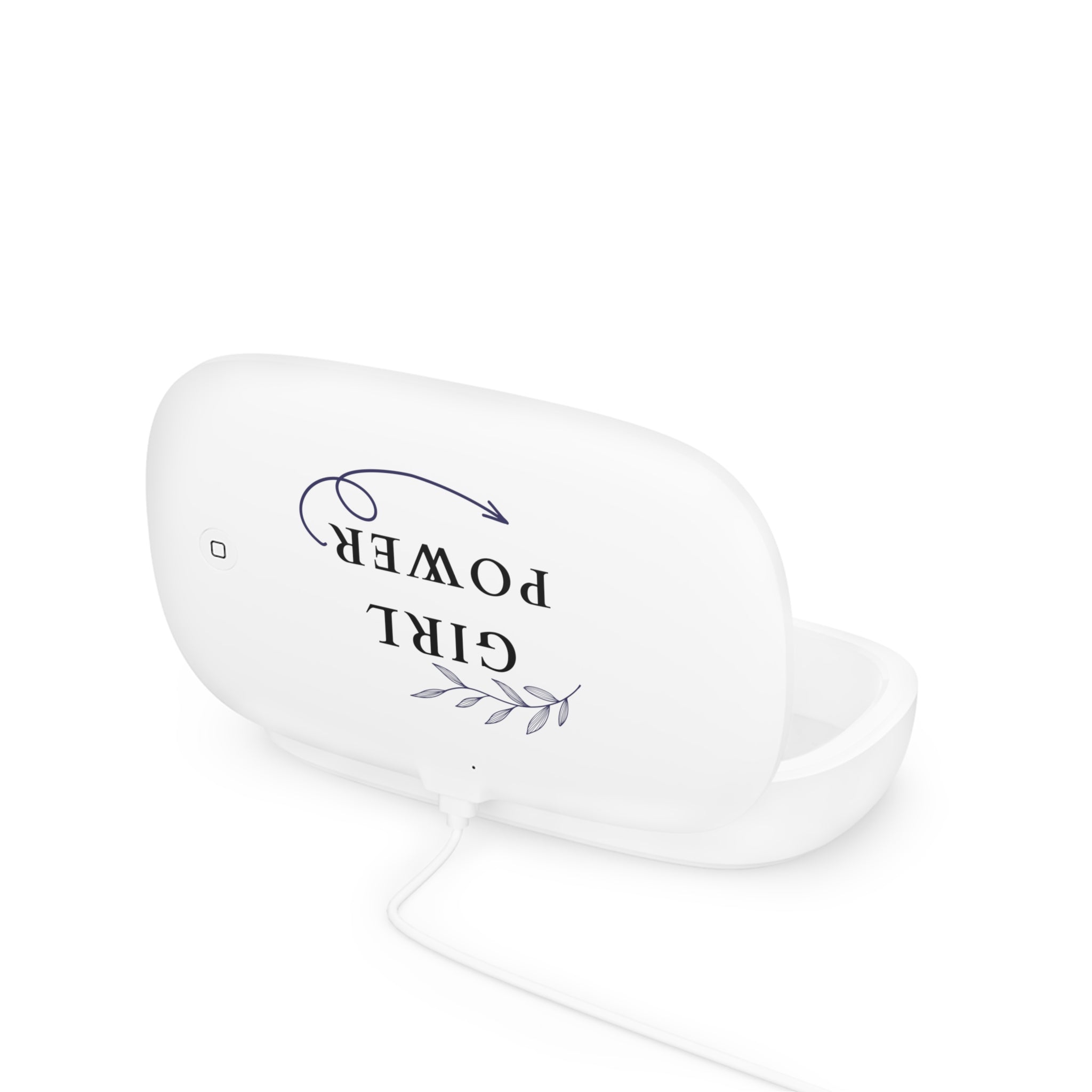 Girl Power UV Phone Sanitizer & Wireless Charging Pad
